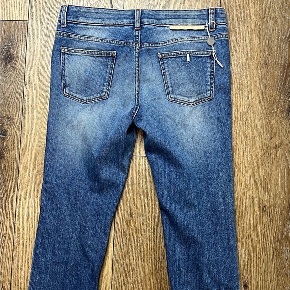 NWT Stella McCartney Lightly Distressed Skinny Jeans Size 29 - Picture 4 of 11
